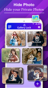 اسکرین شات برنامه Gallery Lock 2023:Video Locker 2