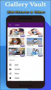 اسکرین شات برنامه Hide Photo & Videos - Vault 5