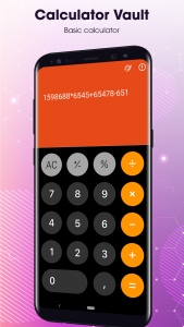 اسکرین شات برنامه Hide photos - Calculator 4