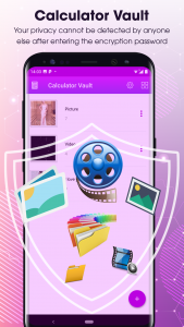 اسکرین شات 1 برنامه Hide photos - Calculator