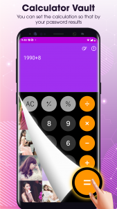 اسکرین شات برنامه Hide photos - Calculator 3