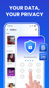 اسکرین شات برنامه Gallery Vault - App Lock 1