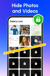 اسکرین شات 3 برنامه Lock Apps:Hide photos & videos