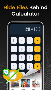 اسکرین شات 3 برنامه Lock Apps:Hide photos & videos