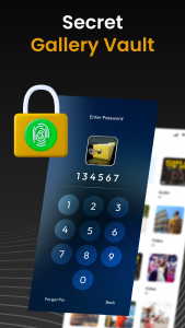 اسکرین شات 1 برنامه Lock Apps:Hide photos & videos