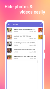 اسکرین شات 5 برنامه Hide Photo, Video