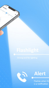 اسکرین شات برنامه Flashlight: Super Led Light 2