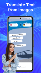 اسکرین شات 1 برنامه Translator: AI, Voice & Camera