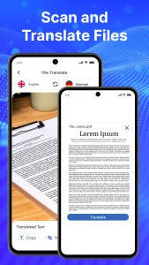 اسکرین شات 3 برنامه Translator: AI, Voice & Camera