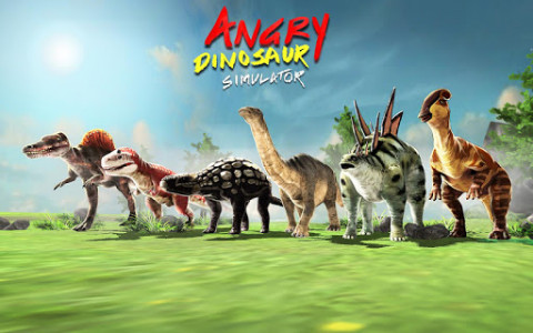 اسکرین شات بازی Angry😡Mad Dinosaur Simulator 2018 :Dinosaur Games 1