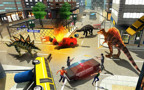اسکرین شات بازی Angry😡Mad Dinosaur Simulator 2018 :Dinosaur Games 2