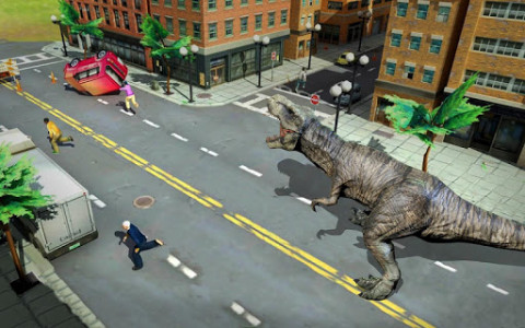 اسکرین شات بازی Angry😡Mad Dinosaur Simulator 2018 :Dinosaur Games 4