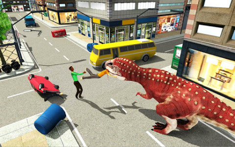 اسکرین شات بازی Angry😡Mad Dinosaur Simulator 2018 :Dinosaur Games 6