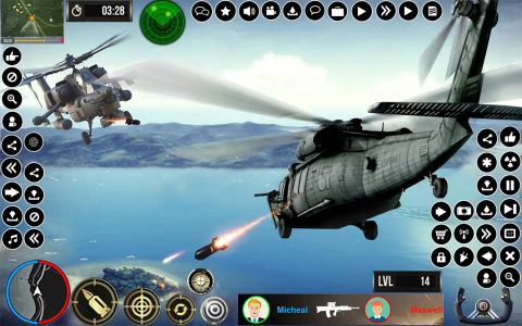 اسکرین شات برنامه AIR FORCE HELICOPTER SIMULATOR 1