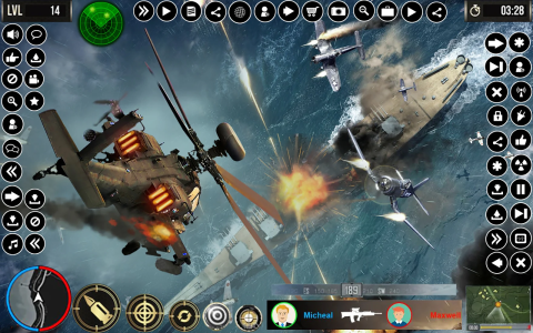 اسکرین شات 3 برنامه AIR FORCE HELICOPTER SIMULATOR