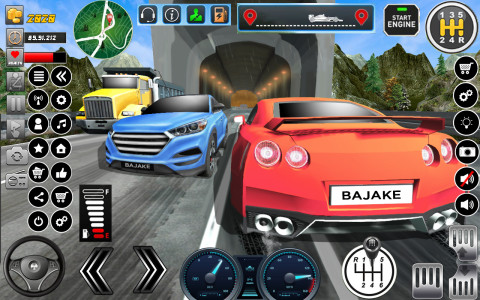 اسکرین شات برنامه Helicopter Vs Car Traffic Race 5