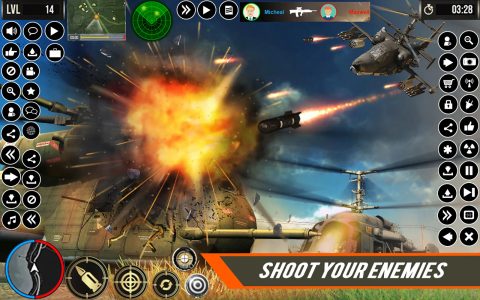 اسکرین شات برنامه AIR FORCE HELICOPTER SIMULATOR 2