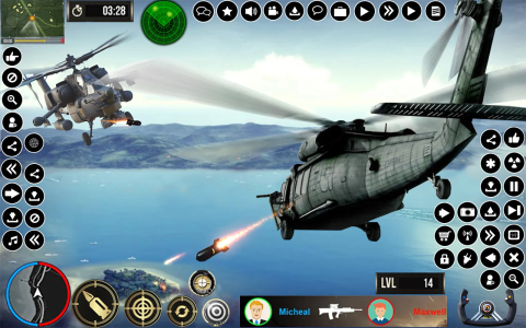اسکرین شات 1 برنامه AIR FORCE HELICOPTER SIMULATOR
