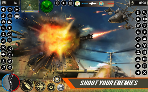 اسکرین شات 2 برنامه AIR FORCE HELICOPTER SIMULATOR