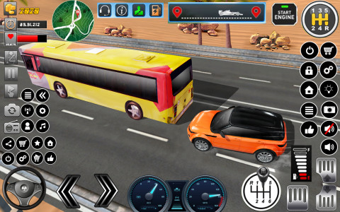 اسکرین شات برنامه Helicopter Vs Car Traffic Race 7