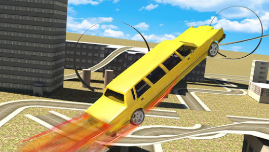 اسکرین شات بازی extreme car stunt city Driving 1