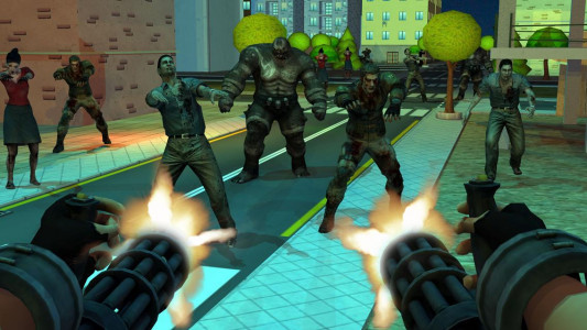 اسکرین شات بازی Modern Zombie Defense n combat 3