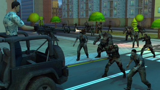 اسکرین شات بازی Modern Zombie Defense n combat 2