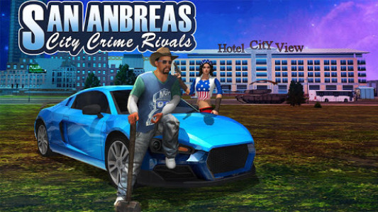 اسکرین شات بازی San Anbreas City Crime Rivals 1