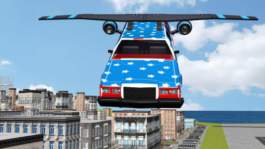 اسکرین شات بازی Flying Limo Car Driving Fever 2