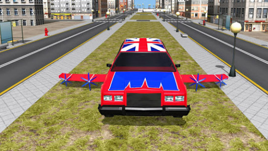 اسکرین شات بازی Flying Limo Car Driving Fever 3