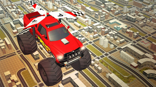 اسکرین شات بازی Flying Truck Pilot Driving 3D 3