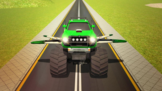 اسکرین شات بازی Flying Truck Pilot Driving 3D 2