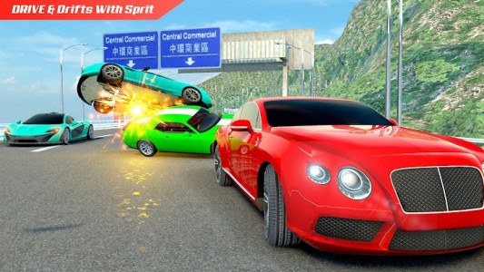 اسکرین شات برنامه Super Car Racing Games 3D 7