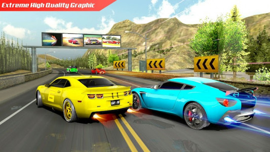 اسکرین شات برنامه Super Car Racing Games 3D 1