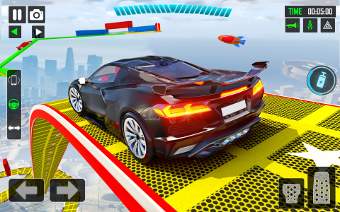 اسکرین شات 5 بازی Superhero Game : GT Car Stunt