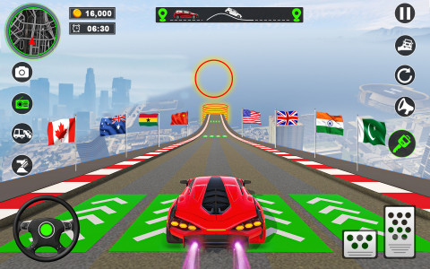 اسکرین شات 2 بازی Superhero Game : GT Car Stunt