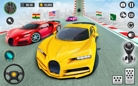 اسکرین شات 4 بازی Superhero Game : GT Car Stunt