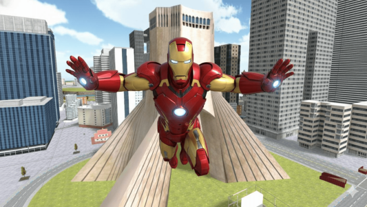 اسکرین شات 1 بازی ‏ماشین بازی ابرقهرمان : ایرون من