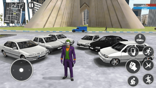 اسکرین شات 3 بازی ‏ماشین بازی ابرقهرمان : جوکر