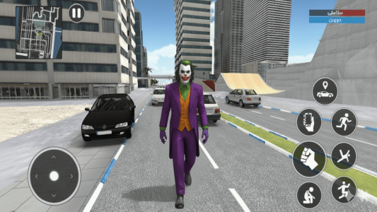 اسکرین شات 4 بازی ‏ماشین بازی ابرقهرمان : جوکر