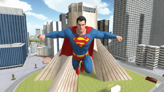 اسکرین شات 1 بازی ‏ماشین بازی ابرقهرمان : سوپرمن
