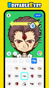 اسکرین شات برنامه SuperMe - Avatar Maker Creator 3