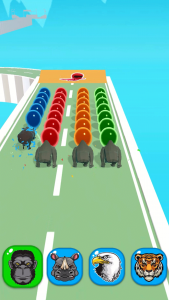 اسکرین شات بازی Animal Racing 1