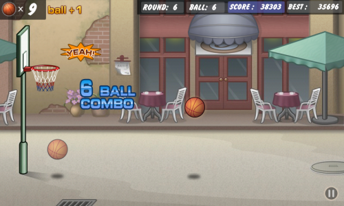 اسکرین شات بازی Basketball Shoot 3