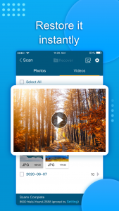 اسکرین شات برنامه Deleted Photo/Video Recovery 3