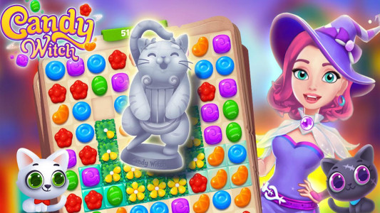 اسکرین شات بازی Candy Witch - Match 3 Puzzle 5