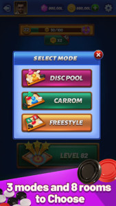 اسکرین شات 5 بازی Carrom Lite-Board Offline Game