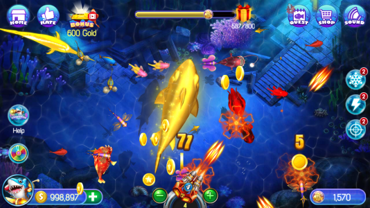 اسکرین شات 3 بازی Fish Hunter - Shooting Fish
