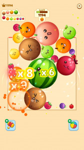 اسکرین شات بازی Fruit Merge-Juicy Melon Puzzle 3