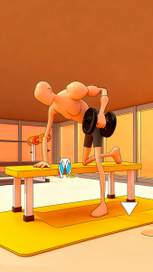 اسکرین شات 3 بازی Grow Muscles:Gym Game